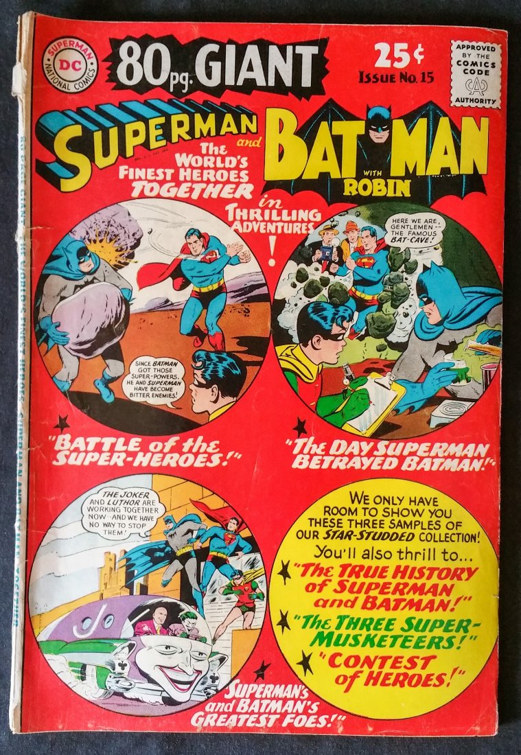 Superman and Batman with Robin: Giant 80 page No.15 Oct (1 of 1)