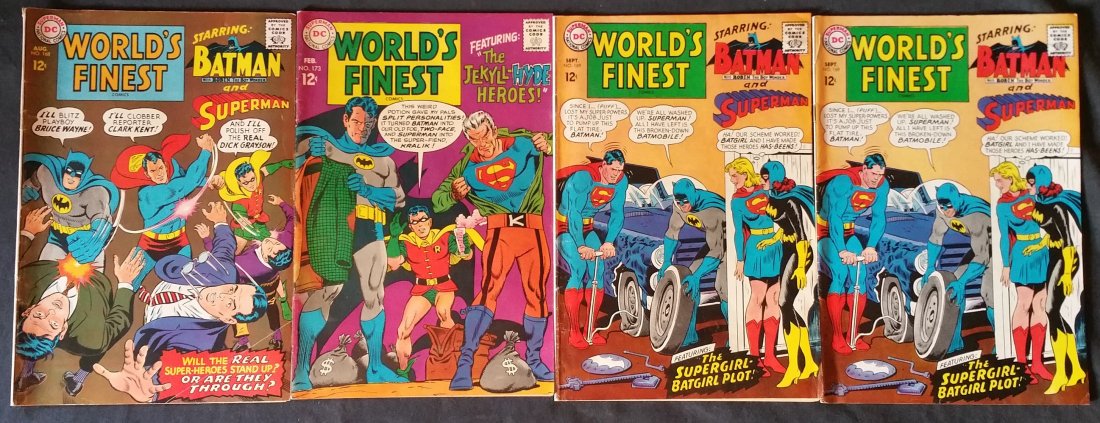 DC: Comics 12 cent “World’s Finest” 4 Piece Lot (1 of 1)