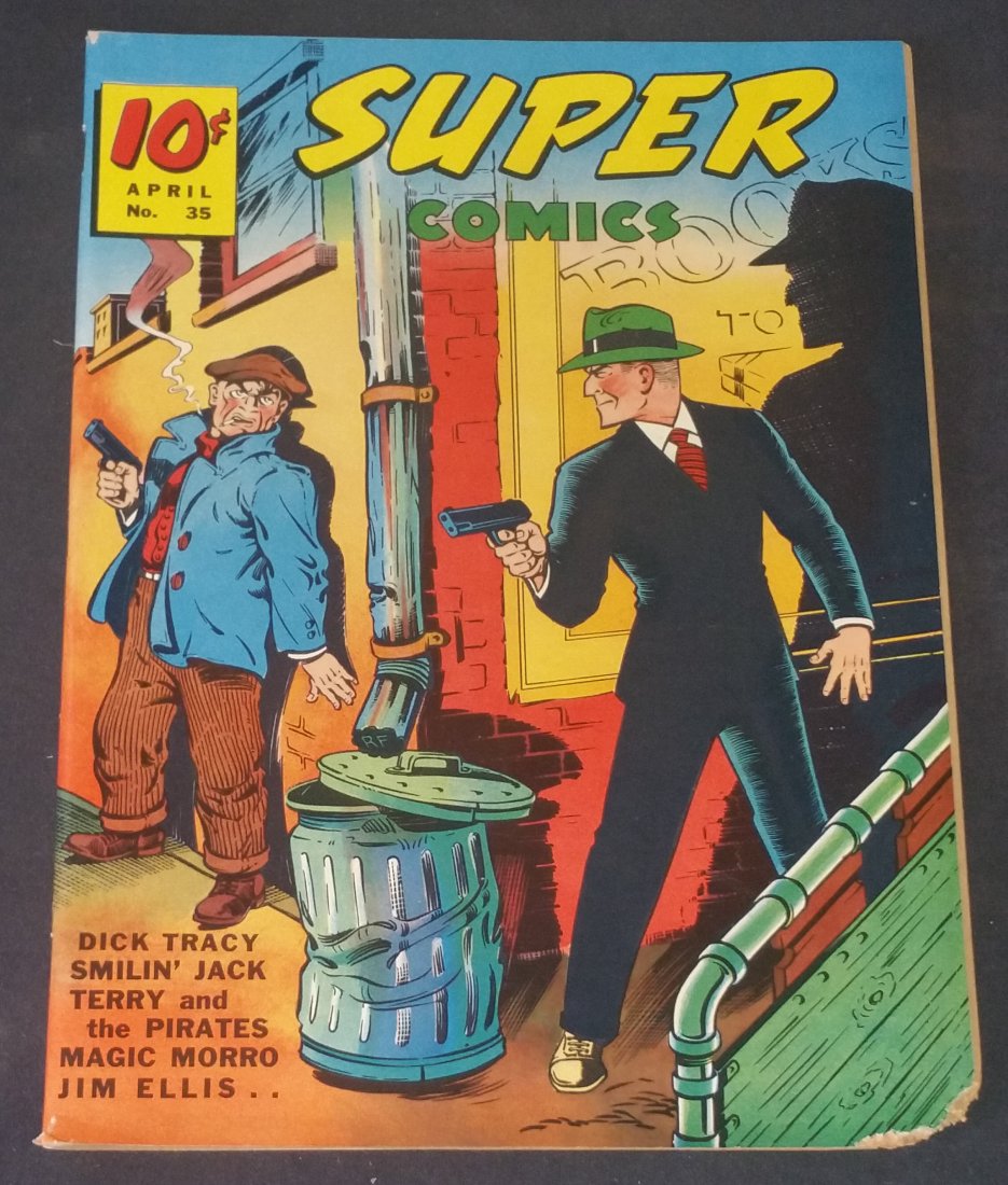 Super Comics No.35 Golden Age Rated 4.5 -5.0 (1 of 1)