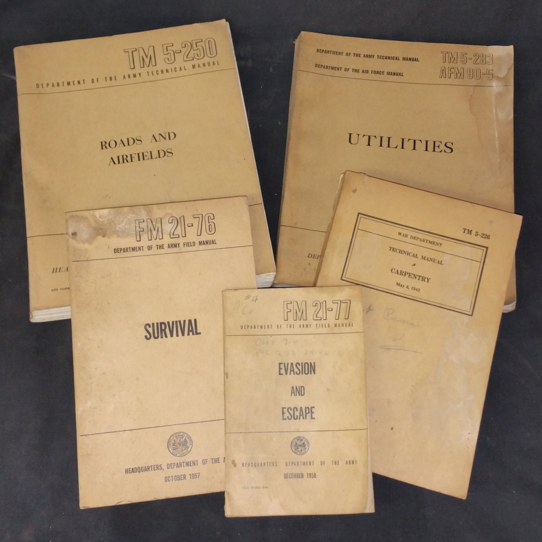 Military Manuals 57/58 (1 of 2)