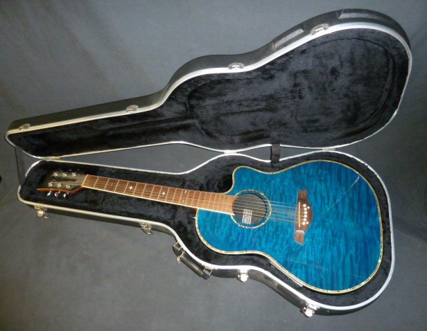 Schecter diamond series top acoustic electric guitar