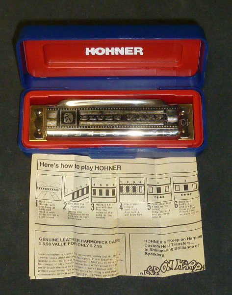 Hohner Blues Harp D NIP: The Hohner 532 Blues Harp Harmonica helps you dig in deep and experience the raw power and grit of the blues. The Blues Harp is engineered for consistent volume and tone that's ideal for intense blues