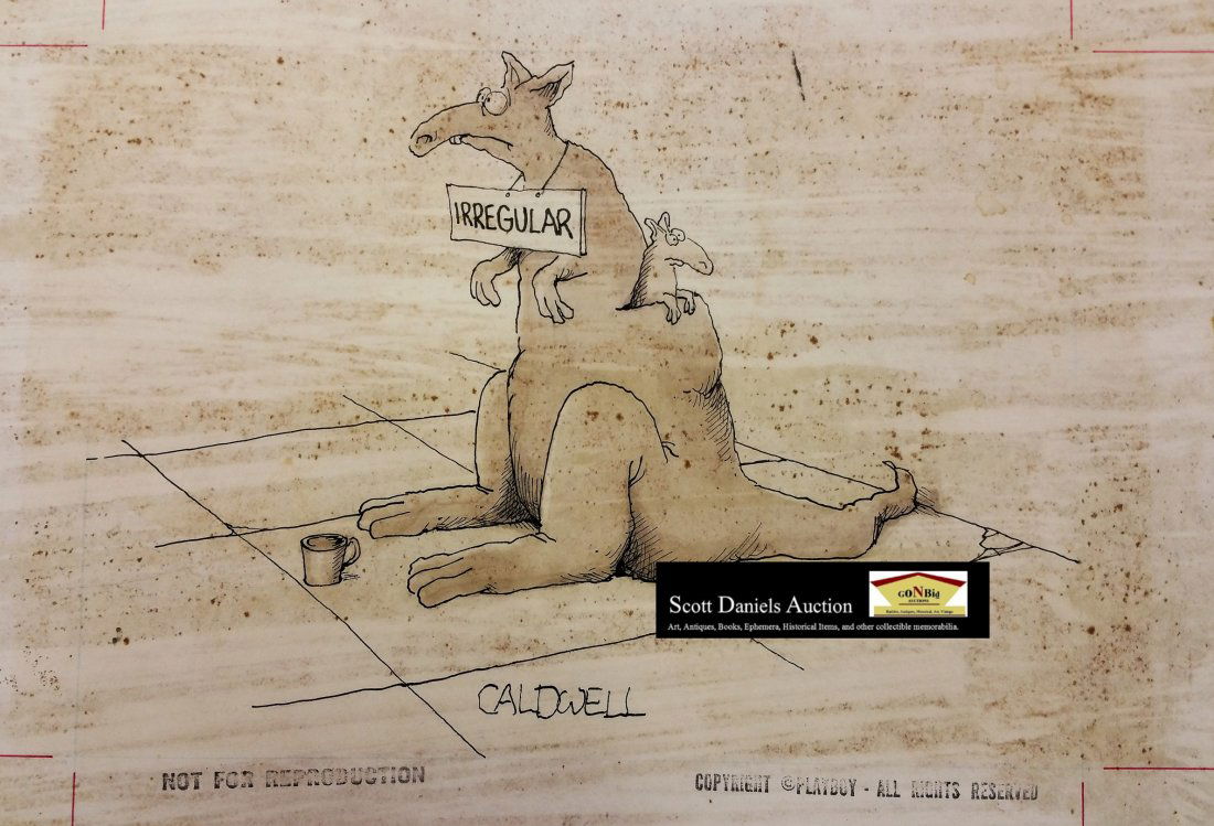 Original Cartoon Board by John Caldwell (1946-2016) (1 of 1)
