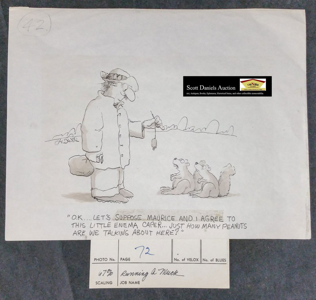 John Caldwell (1946-2016) Original Cartoon (1 of 1)