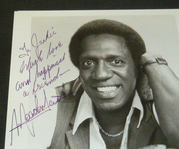 Meadowlark Lemon Signed Inscribed Photo - 1981: Signed & inscribed photo of Meadowlark Lemon (1932-2015) to Jackie Horner. Lemon was known for being a member of the Harlem Globetrotters. The back is dated Sept. 27, 1981. The signature and inscripti
