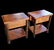 Pair of Old Hickory Old Faithful Nightstands - 3