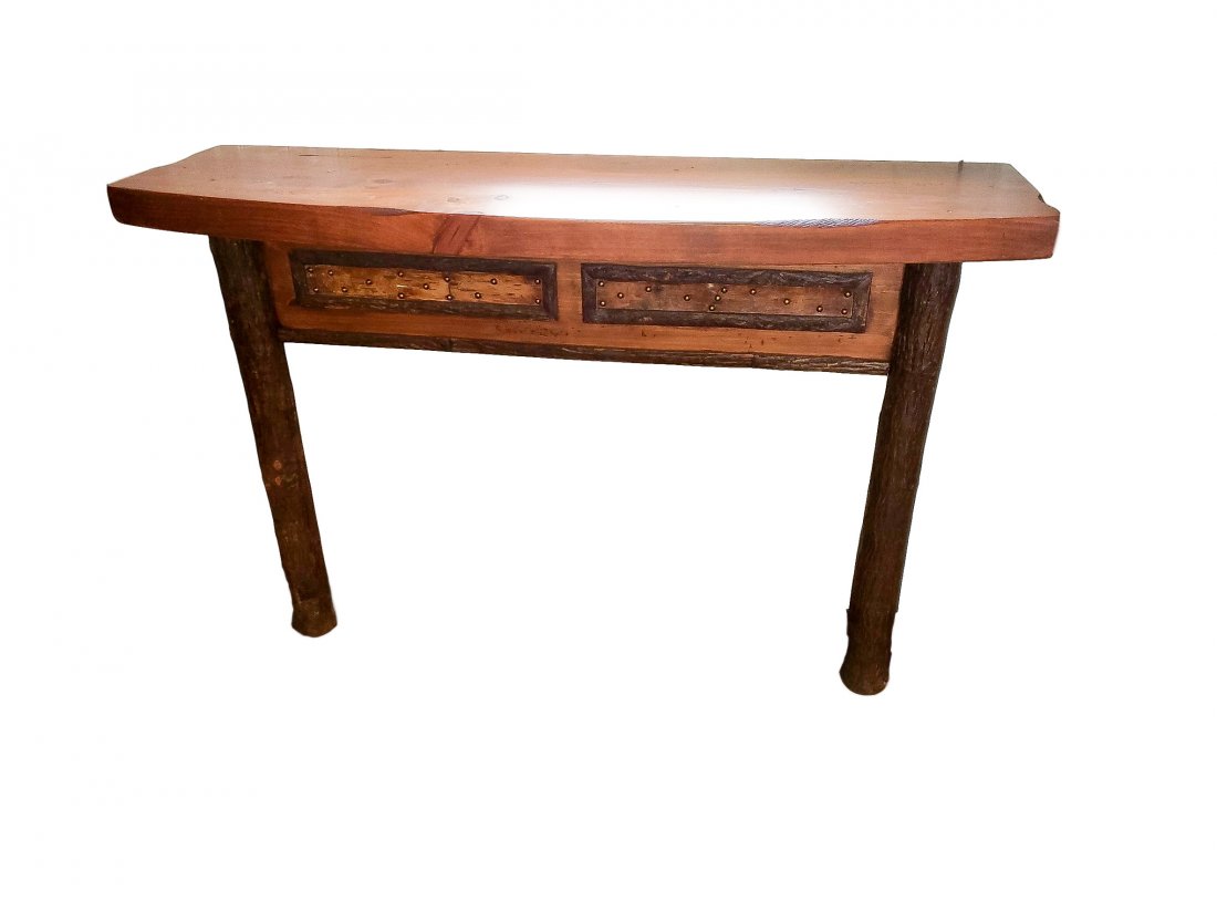 Old Hickory Woodland Console Table (1 of 2)