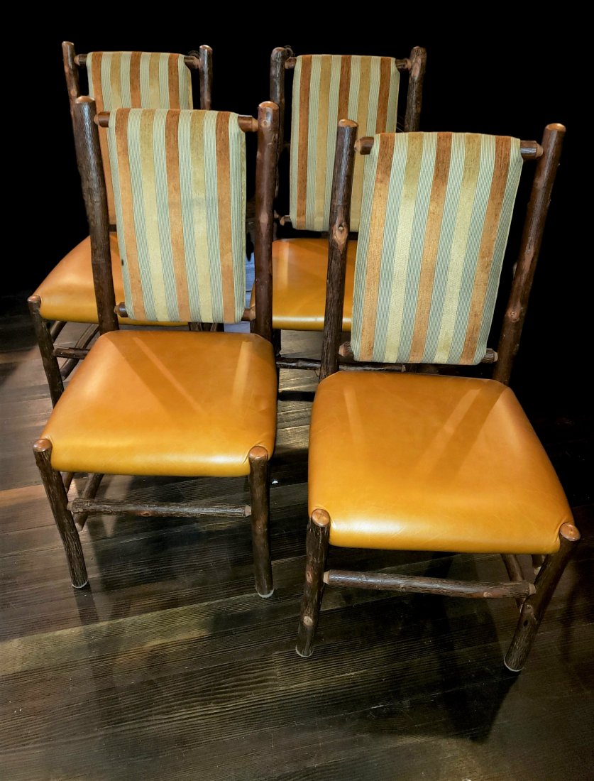 Set of four Old Hickory 608 Dining Chairs (1 of 3)