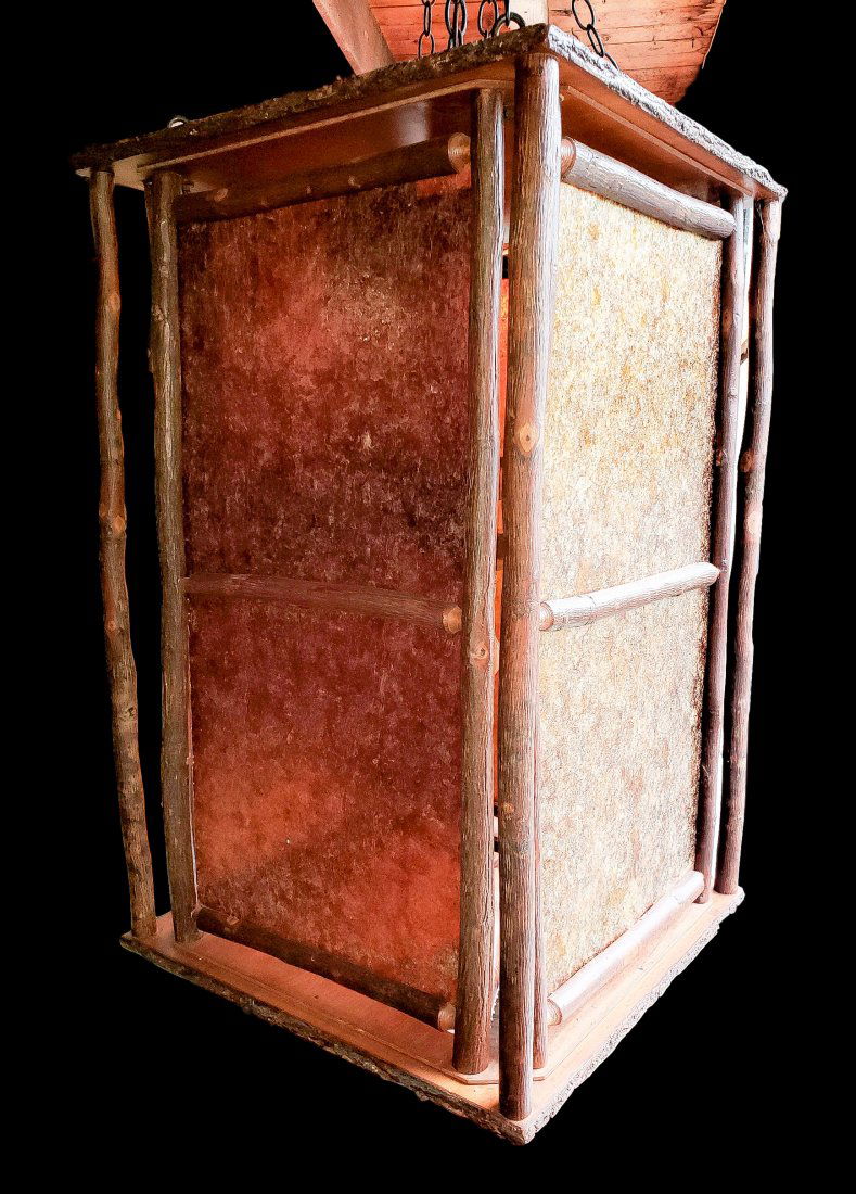 Old Hickory Large Pendant Ceiling Fixture (1 of 2)