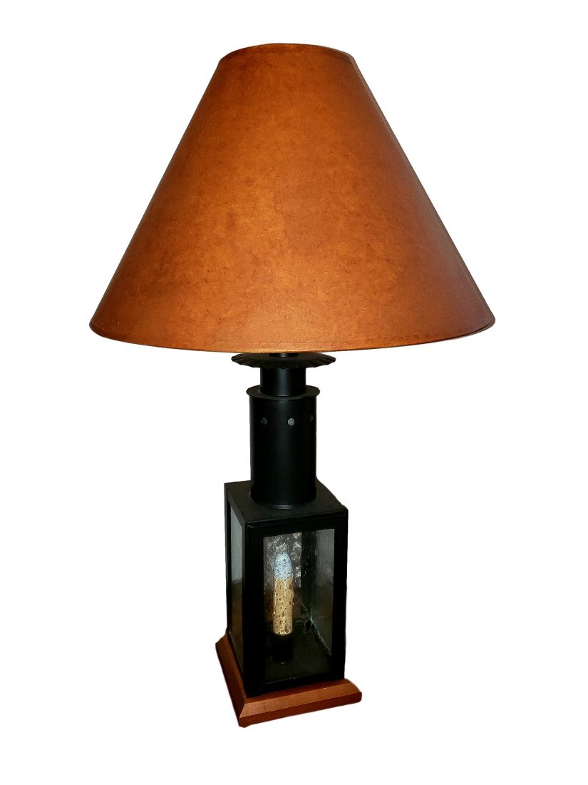 Latern Style Table Lamp - Rustic Décor (1 of 2)