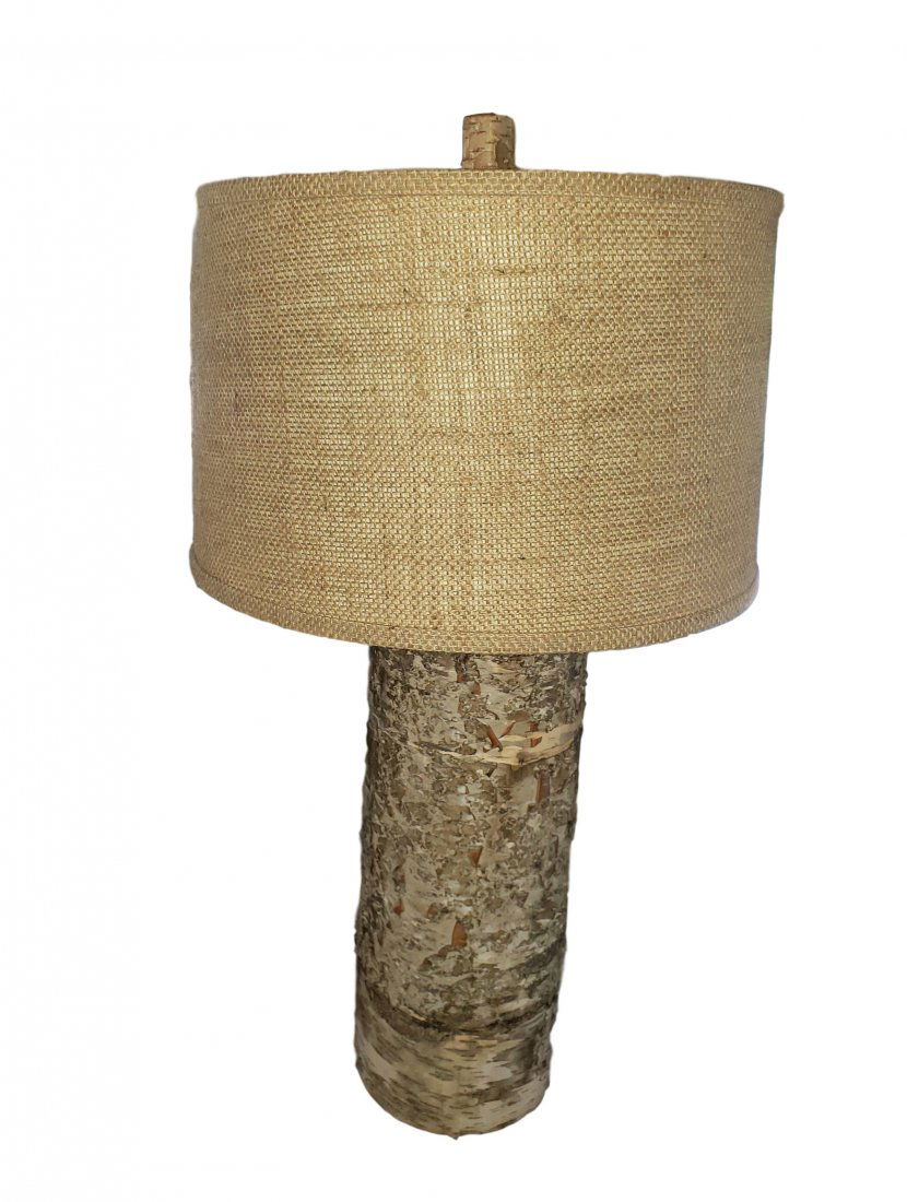 White Birch Natural Table Lamp (1 of 1)