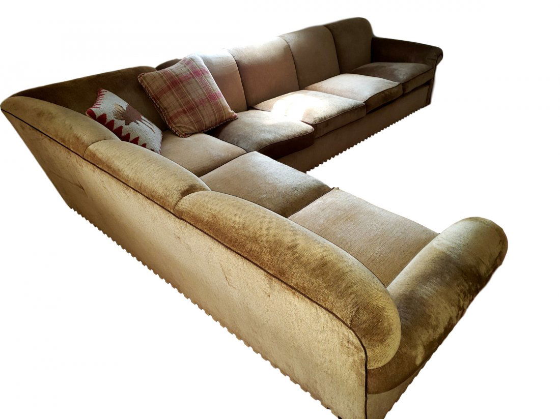 Designer Piper Custom Sectional Sofa by Rinfret (1 of 3)