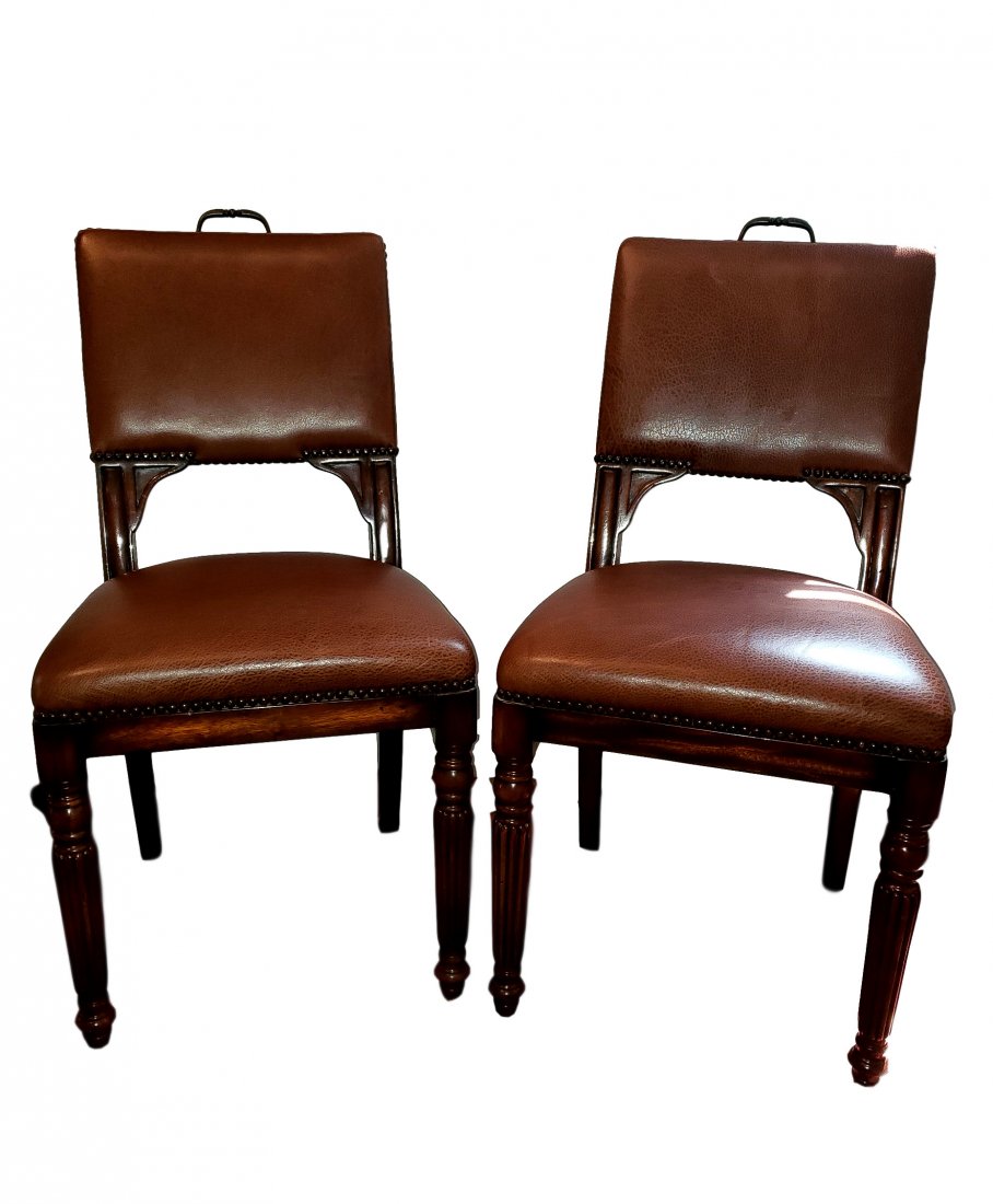 Pair of Theodore Alexander Chairs (1 of 2)