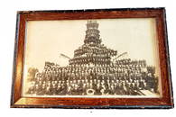 VERY RARE - Silver Gel Photo of the USS Kentucky Circa