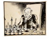 Signed Bastian Original - Vietnam Editorial Cartoon