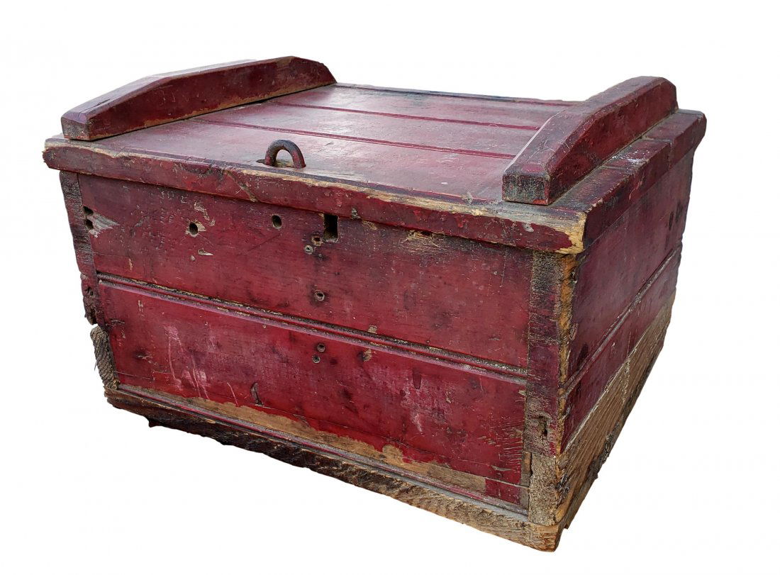 Primative Lock Box - Wood (1 of 3)