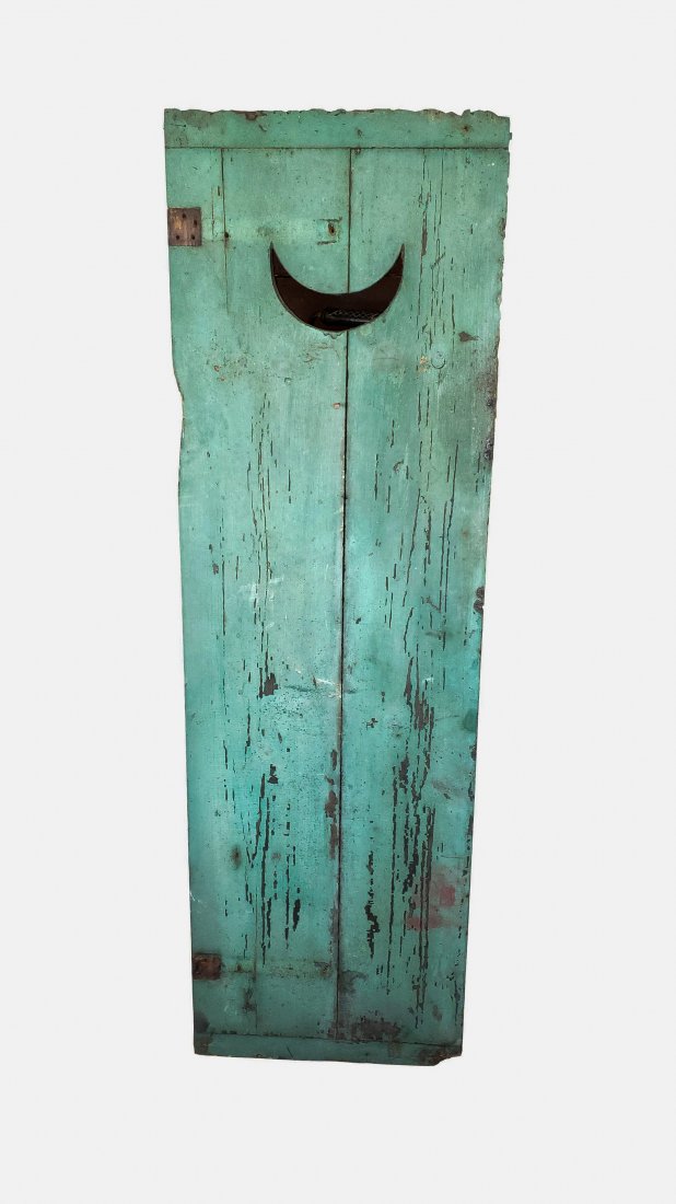 Out House Door Panel circa 1930s (1 of 2)