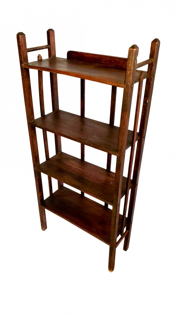 Mission Style Free Standing Shelving -Etagere (1 of 3)