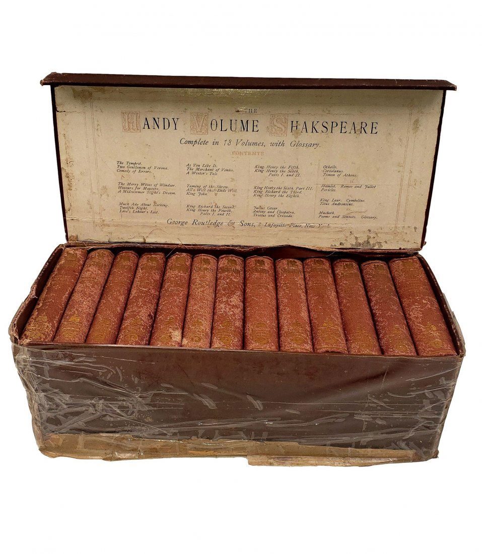 The Handy Volume Shakespeare : c1881 Box Set (1 of 5)