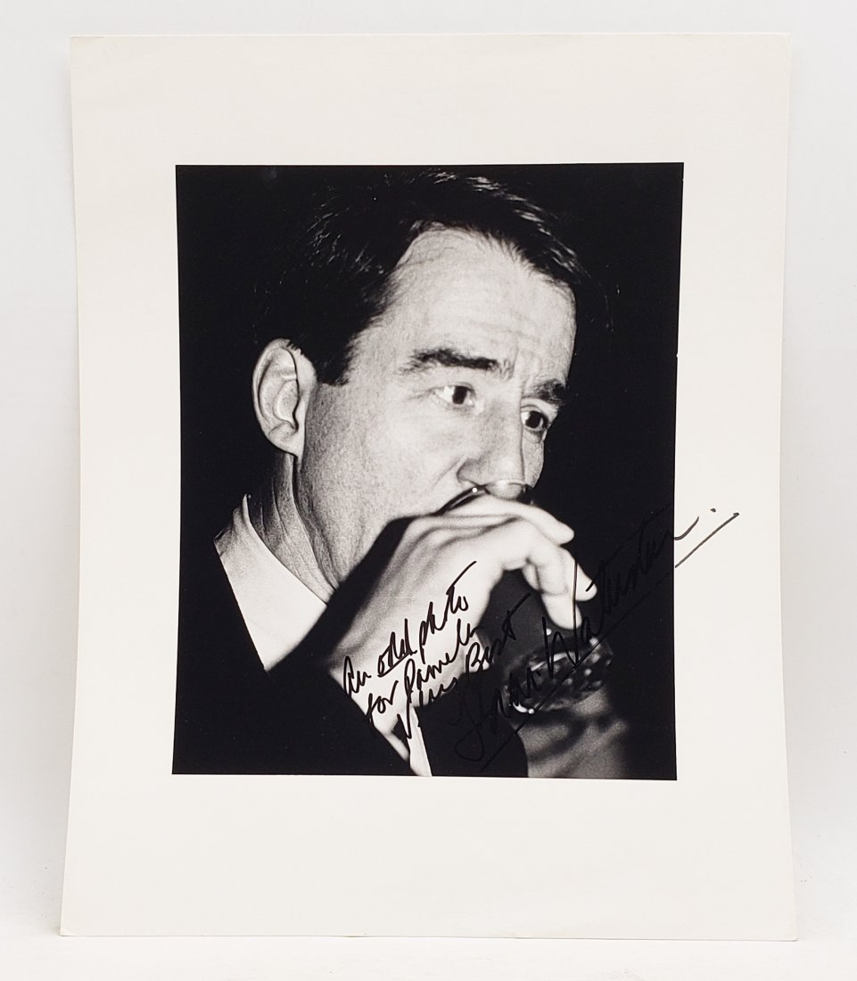 Sam Waterston: Signed Photo Portrait: B/W photo of Sam Waterston by P.Rankin- Smith mounted on art paper and signed on the margin by Sam Waterston. The signature is authentic with provenance. Image size : 7.75 x 9.5 inches. Mount size : 1