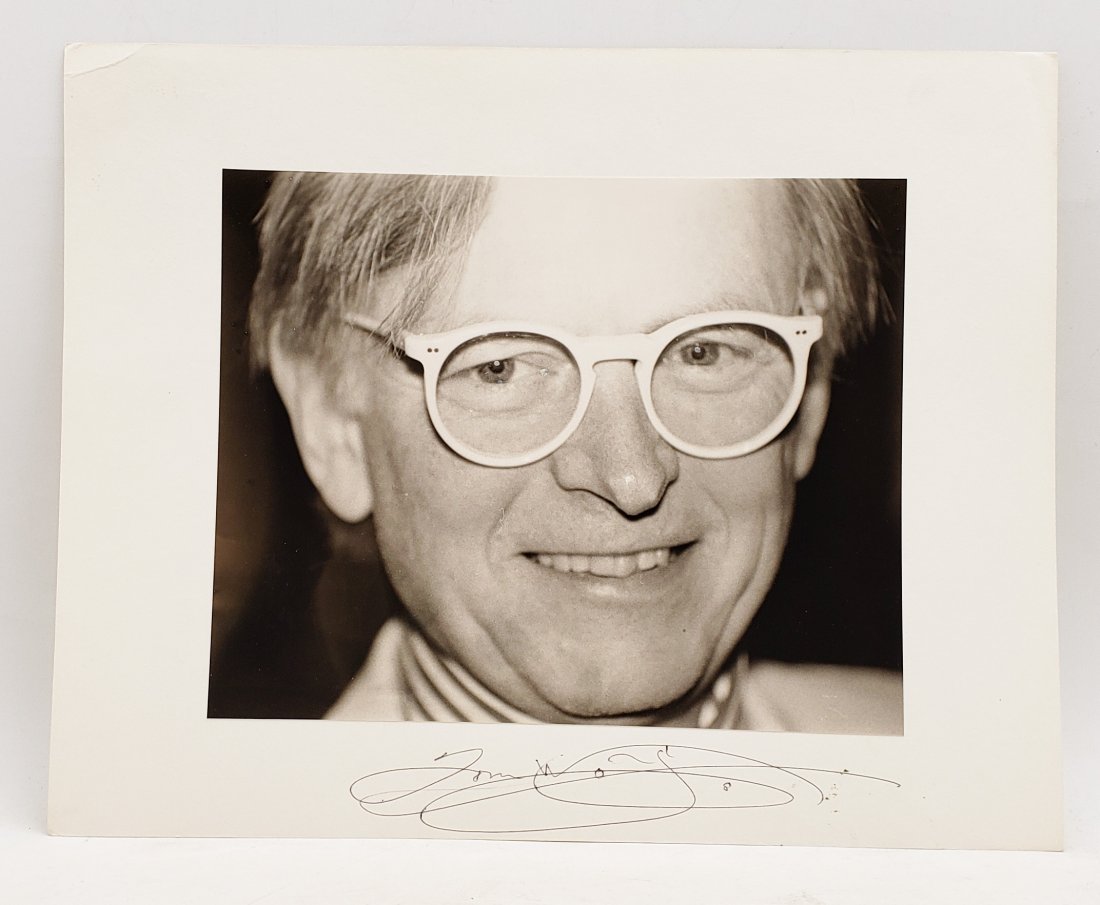 Thomas Wolfe: Signed Photo Portrait: B/W photo of Thomas Wolfe by P.Rankin- Smith mounted on art paper /board and signed on the margin by Thomas Wolfe. The signature is authentic with provenance. Image size : 9.5 x 7.5 inches. Mount size