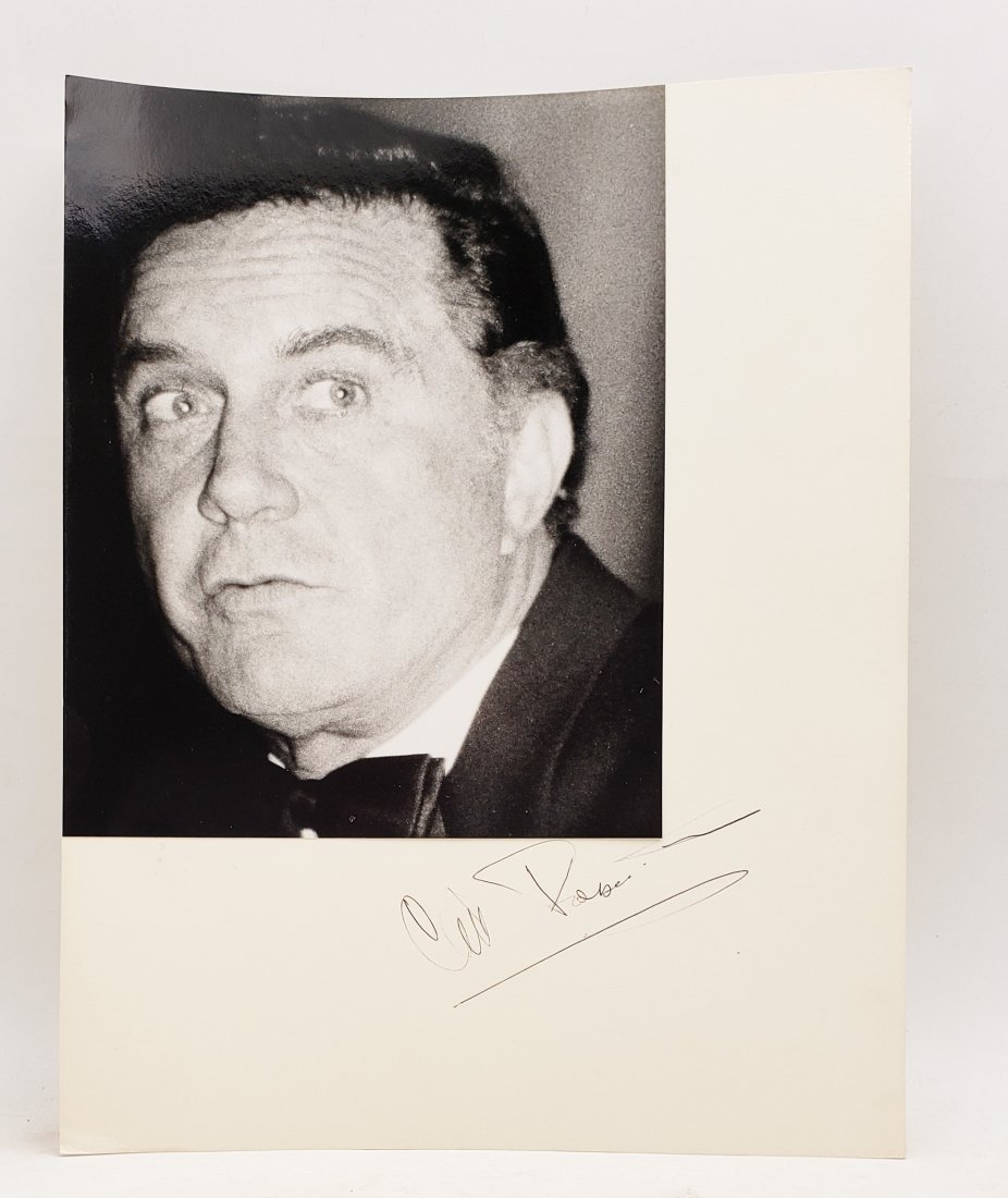 Cliff Robertson: Signed Photo Portrait: B/W photo of Cliff Robertson by P.Rankin- Smith mounted on art paper /board and signed on the margin by Cliff Robertson. The signature is authentic with provenance. Image size : 7.75 x 9.75 inches. Mo
