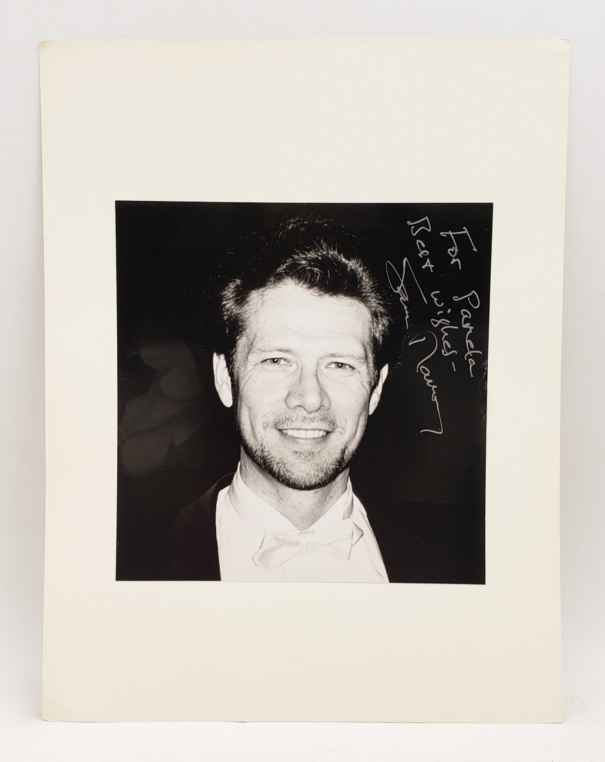 Samuel Ramey: Signed Photo Portrait: B/W photo of Samuel Ramey by P.Rankin- Smith mounted on art paper /board and signed on the margin by Sam Ramey. The signature is authentic with provenance. Image size : 7.75 x 8 inches. Mount size: 11