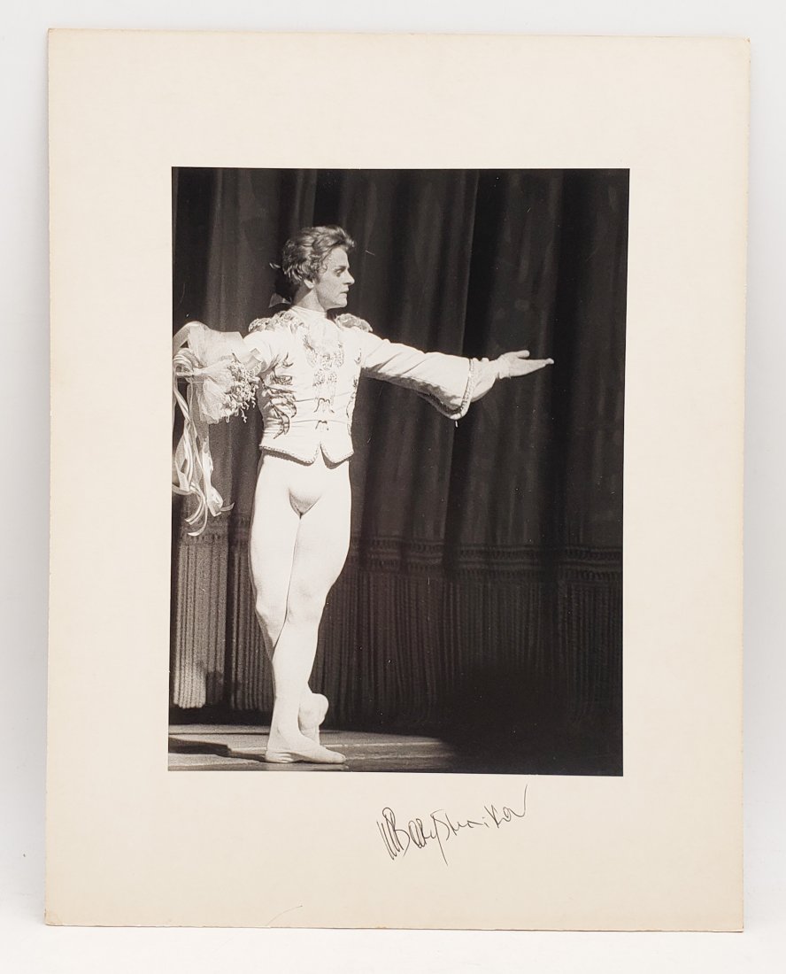 Mikhail Baryshnikov: Signed Photo Portrait