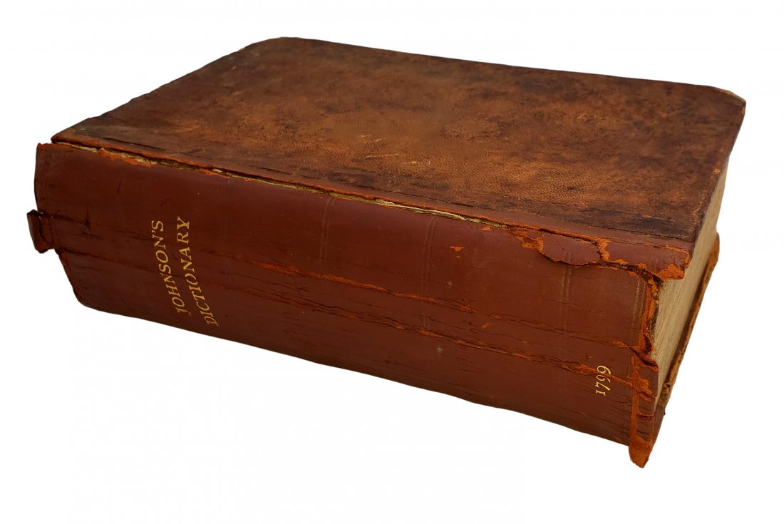 1799 Johnson's Dictionary (1 of 6)