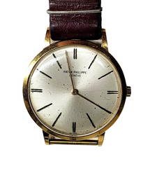 18kt PATEK PHILIPPE CALATRAVA -ID HOFFMAN / USS TAMPA