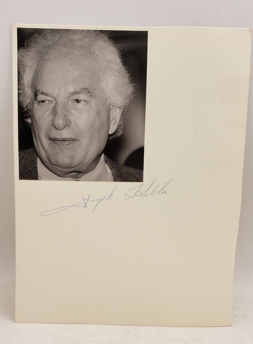 Joseph Heller : Signed Photo Portrait (1 of 2)