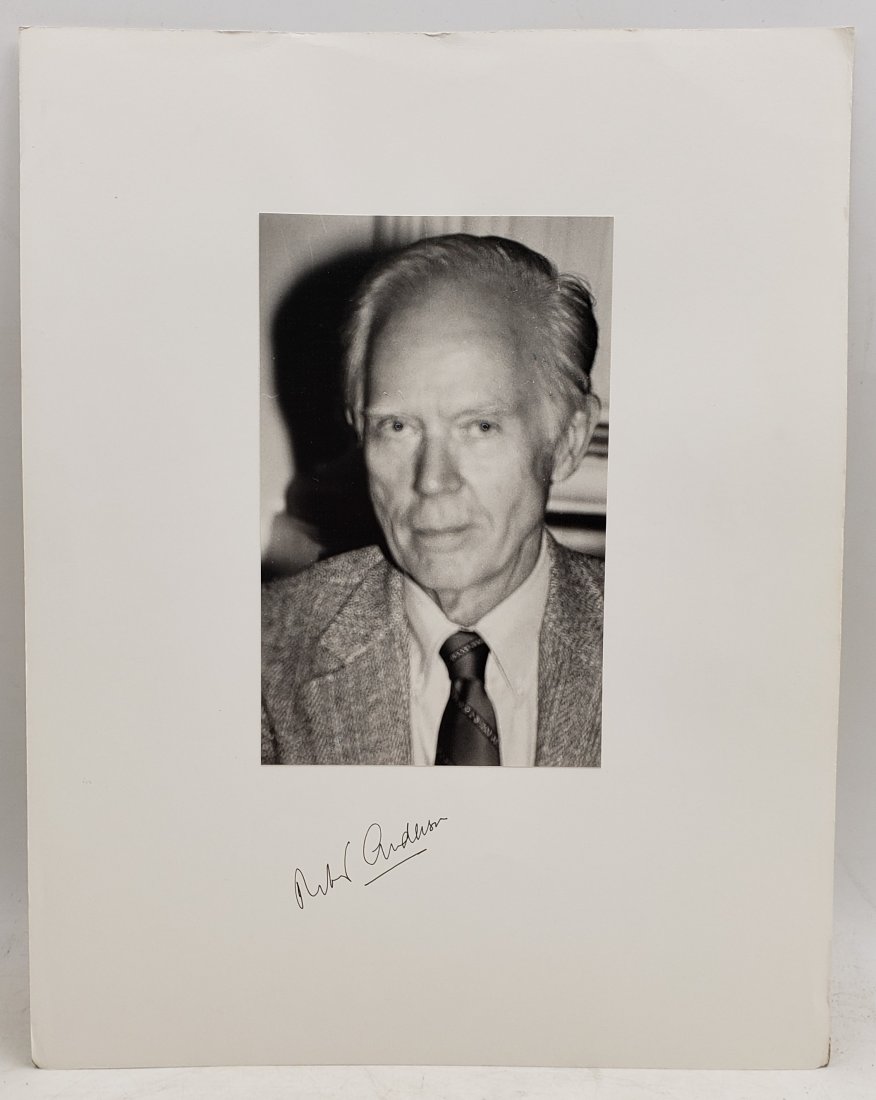 Robert Anderson : Signed Photo Portrait (1 of 3)