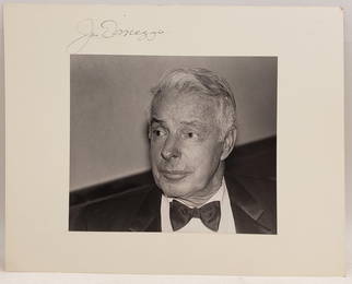 Joe DiMaggio : Signed Photo Portrait