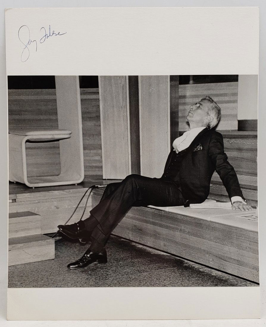 Gay Talese: Signed Photo Portrait (1 of 3)