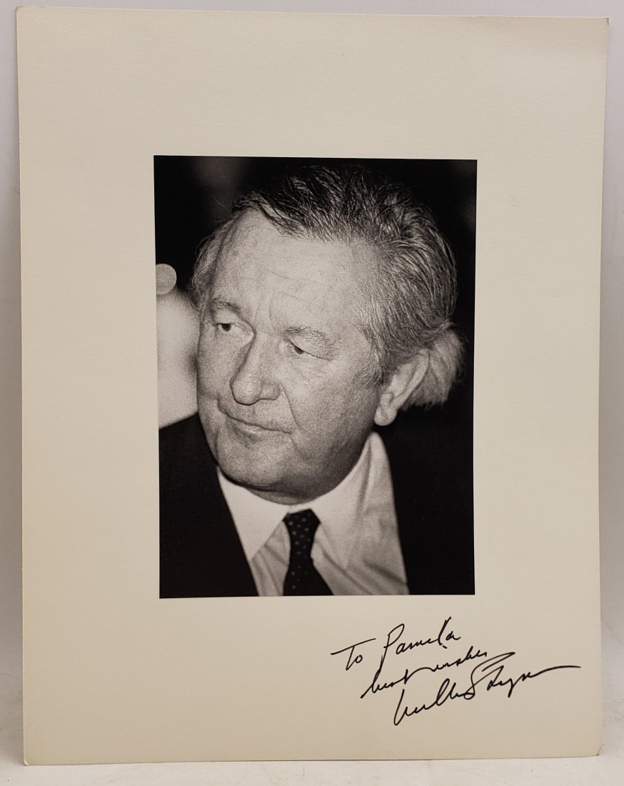 William Styron : Signed Photo Portrait (1 of 3)