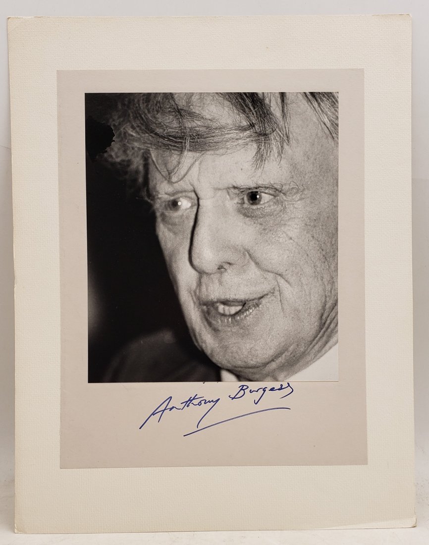 Anthony Burgess, 1986 : Signed Photo Portrait (1 of 3)