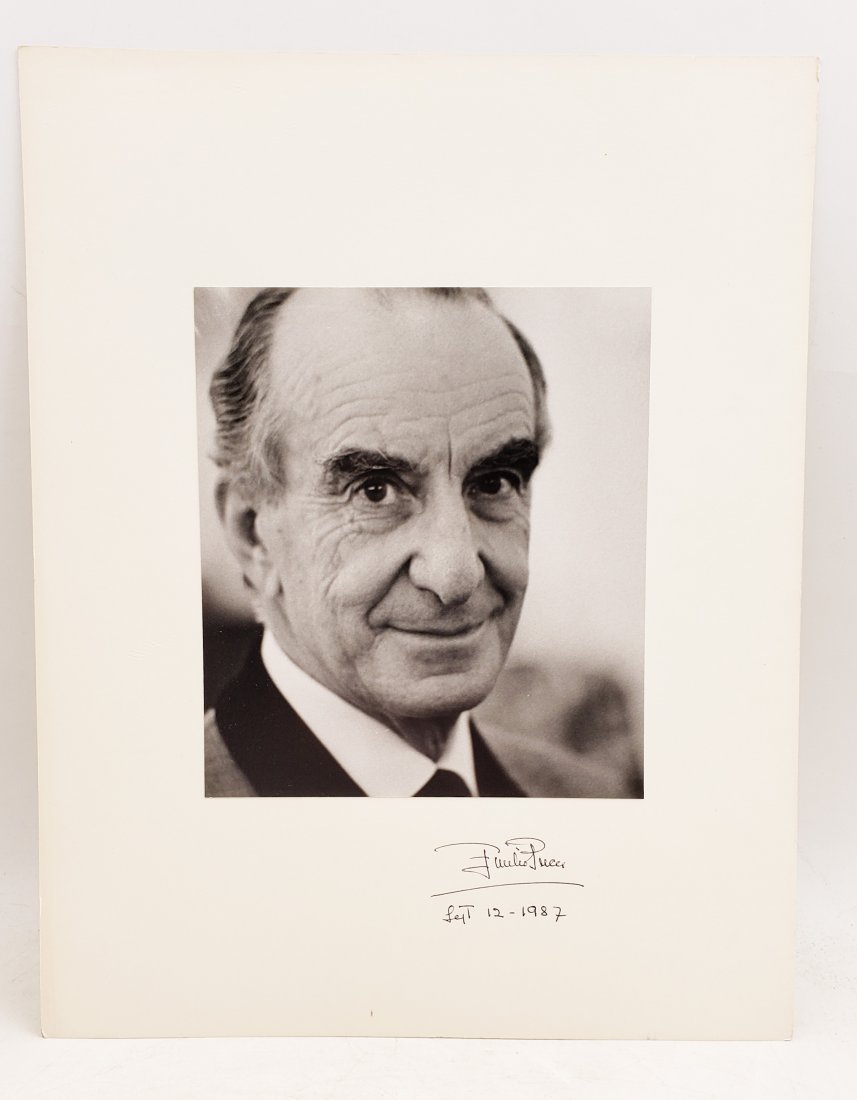 Emillio Pucci , 1987 : Signed Photo Portrait (1 of 3)
