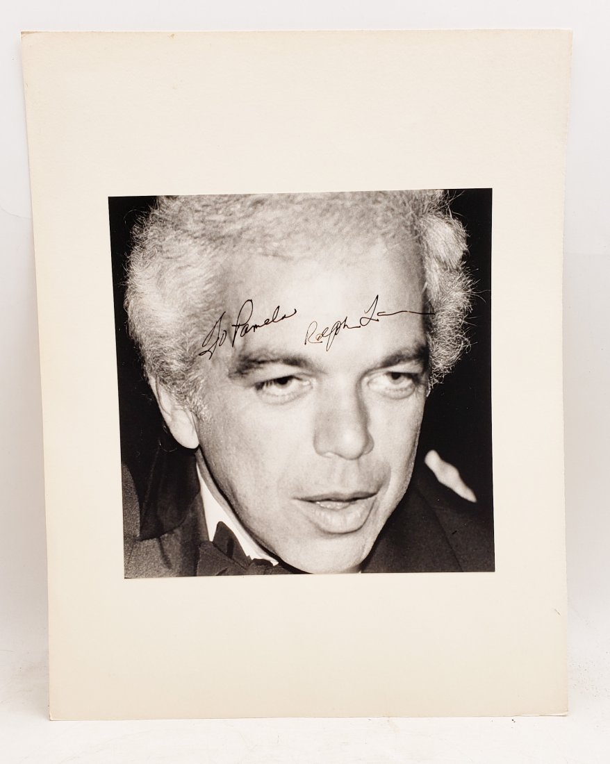Ralph Lauren : Signed Photo Portrait (1 of 3)