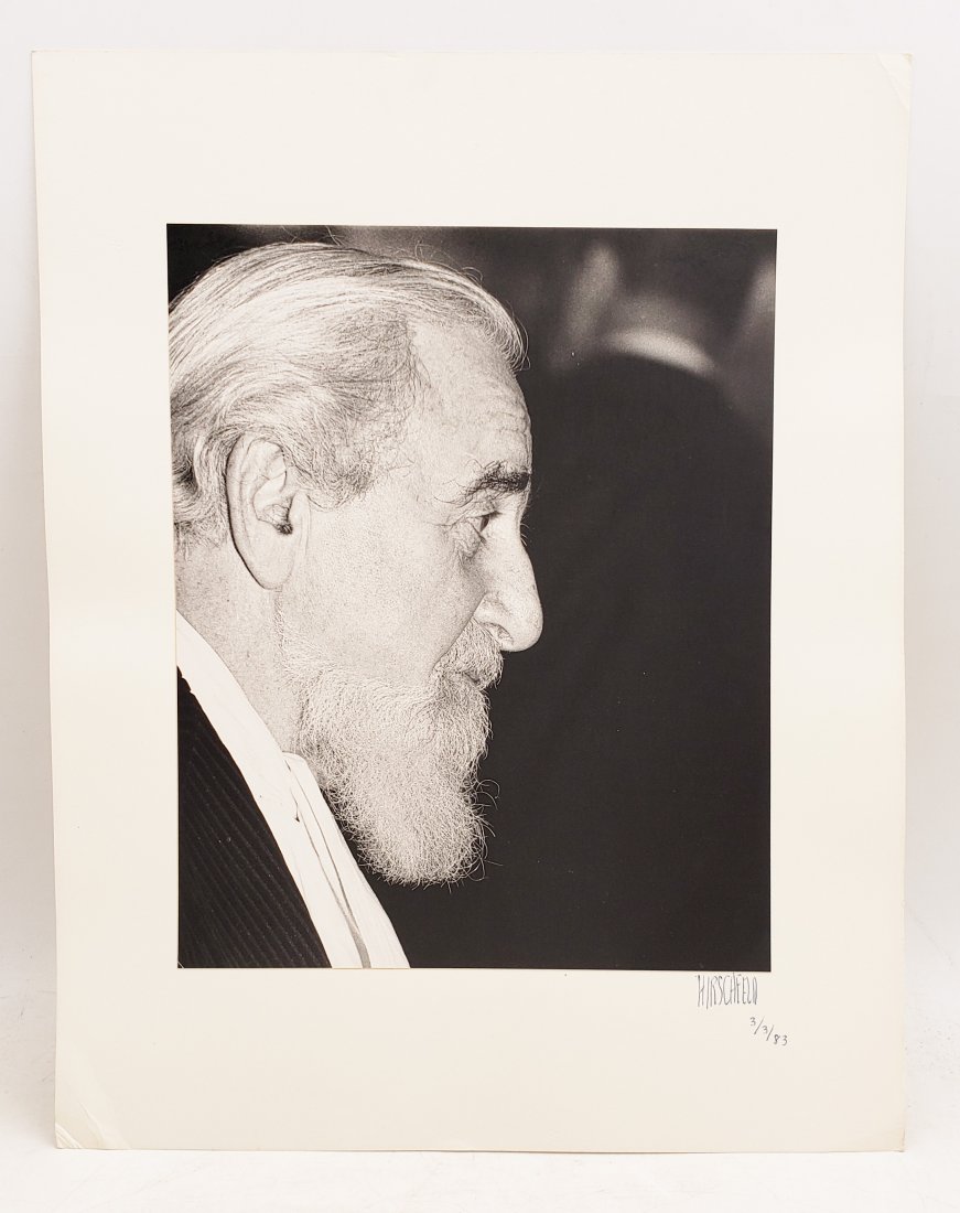 Al Hirschfeld : Signed Photo Portrait (1 of 2)