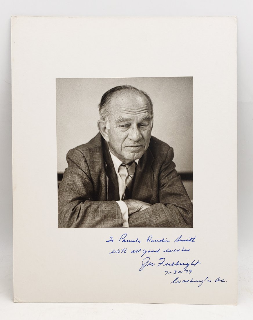 J. William Fulbright, 1979 : Signed Photo Portrait (1 of 3)
