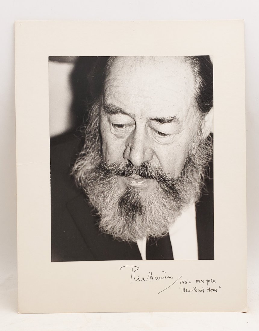 Rex Harrison, 1984 : Signed Photo Portrait (1 of 3)