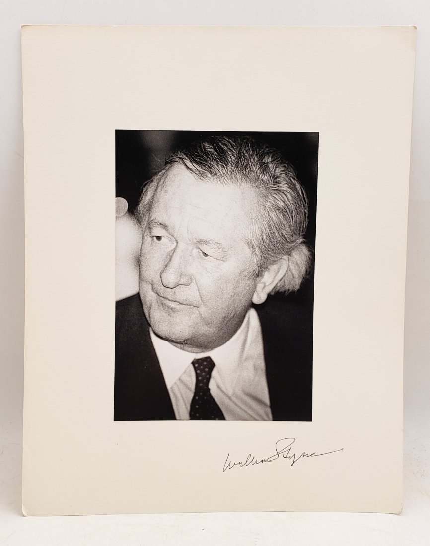 William Styron : Signed Photo Portrait (1 of 3)