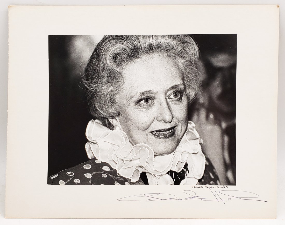 Celeste Holm : Signed Photo Portrait: B/W photo of Celeste Holm by P.Rankin- Smith mounted on art paper /board and signed on the margin by Celeste Holm. The signature is authentic with provenance. Image size : 8 x 10 inches. Mount size: 1