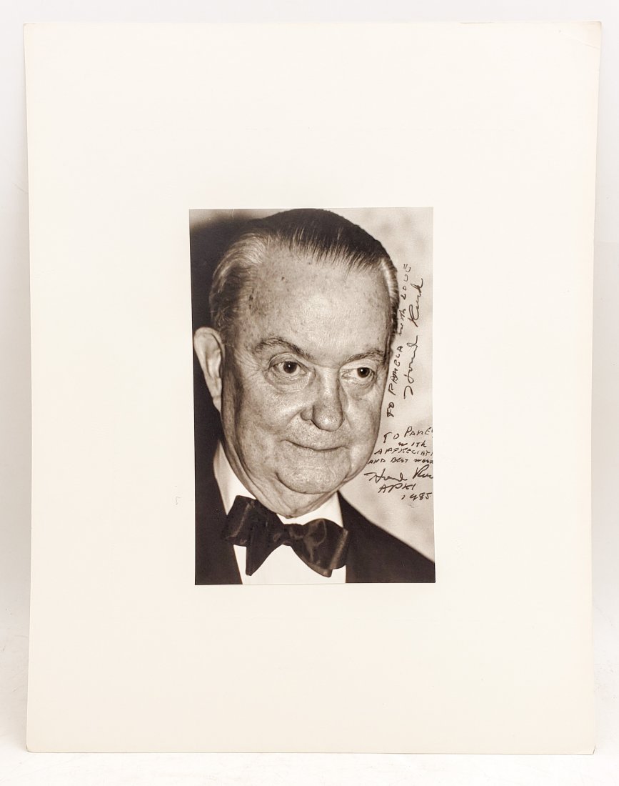 Howard A. Rusk : Signed Photo Portrait (1 of 3)