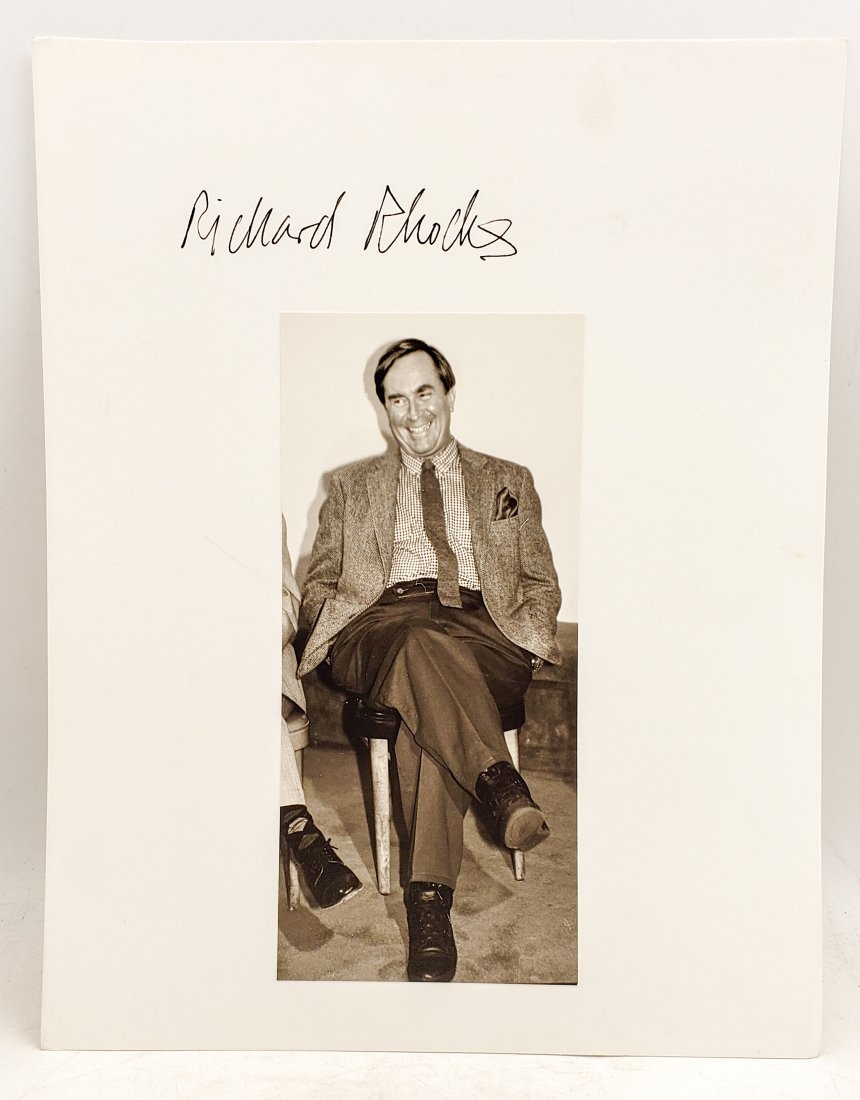 Richard Rhodes : Signed Photo Portrait (1 of 3)