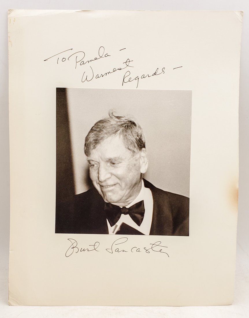 Burt Lancaster : Signed Photo Portrait (1 of 4)