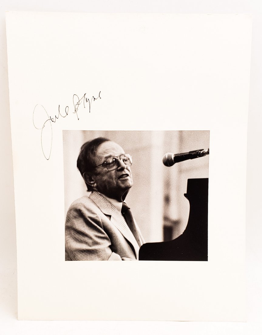 Jule Styne: Signed Photo Portrait (1 of 3)