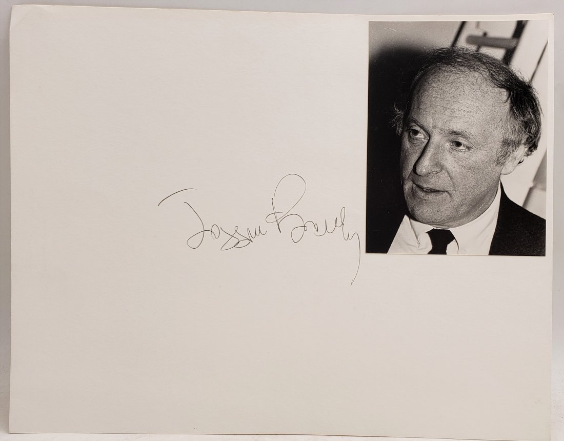 Joseph Brodsky  : Signed Photo Portrait (1 of 3)
