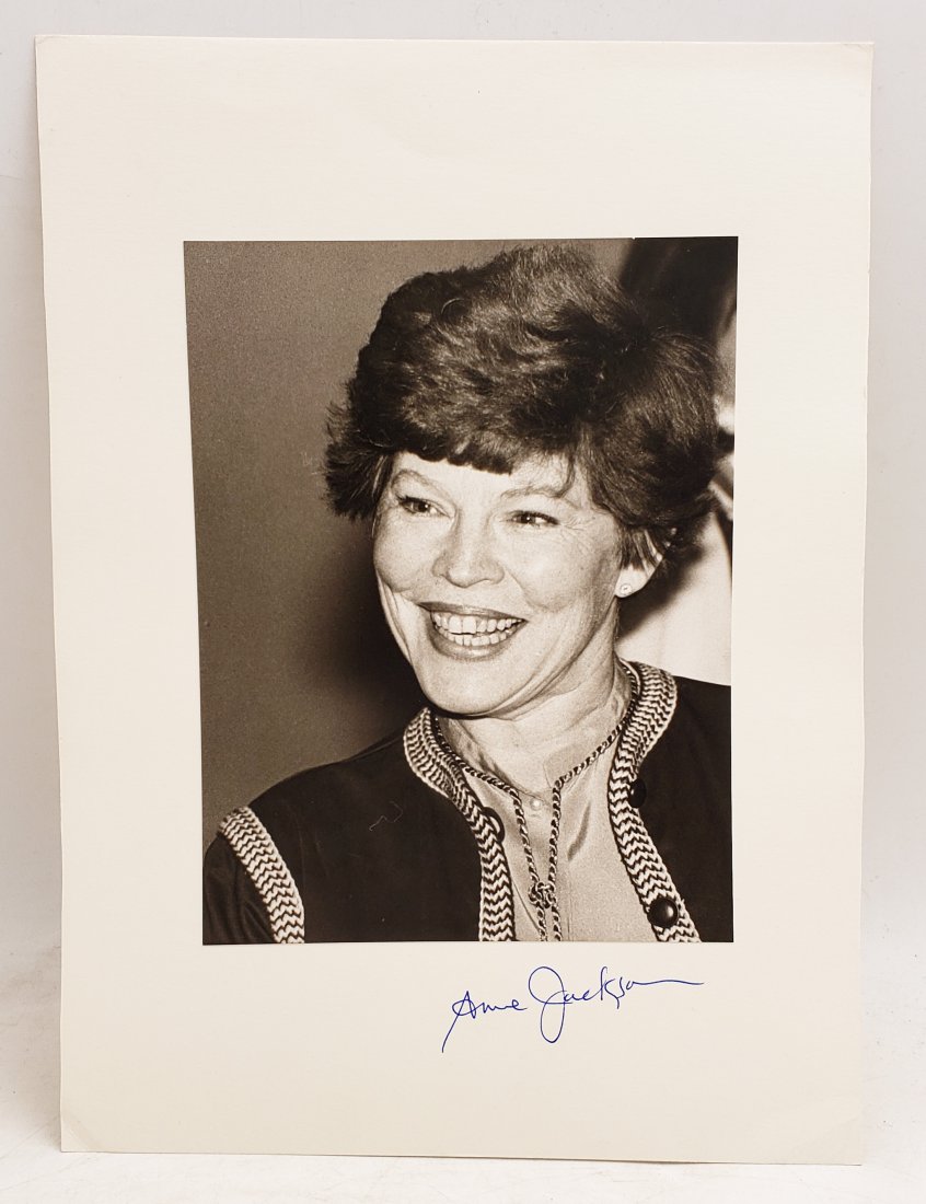 Anne Jackson  : Signed Photo Portrait (1 of 3)