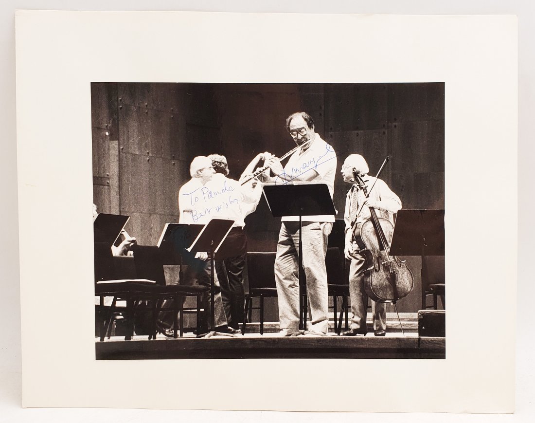 Jean-Pierre Rampal  : Signed Photo Portrait (1 of 3)